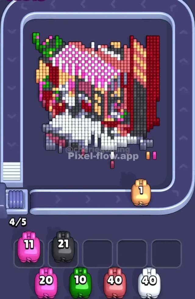 Pixel Flow Level 1766 Solution 1