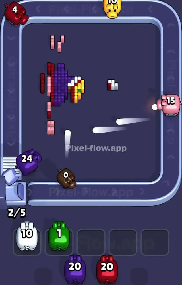 Pixel Flow Level 1547 Solution 3
