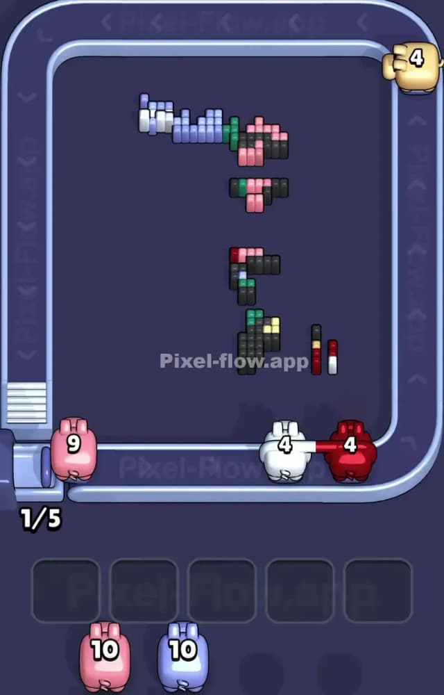 Pixel Flow Level 1490 Solution 3