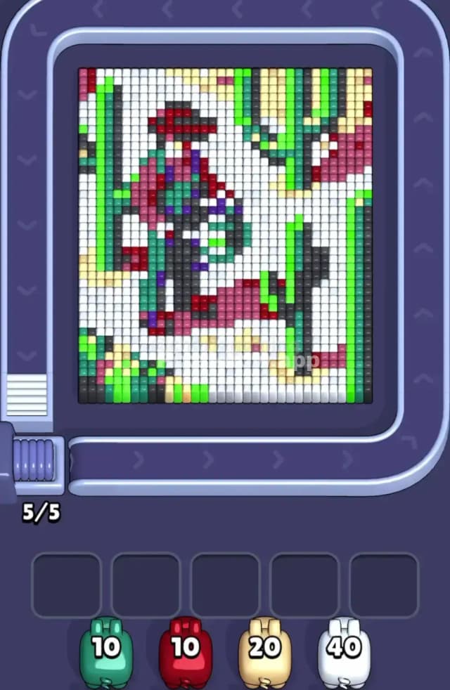 Pixel Flow Level 1813 Gameplay