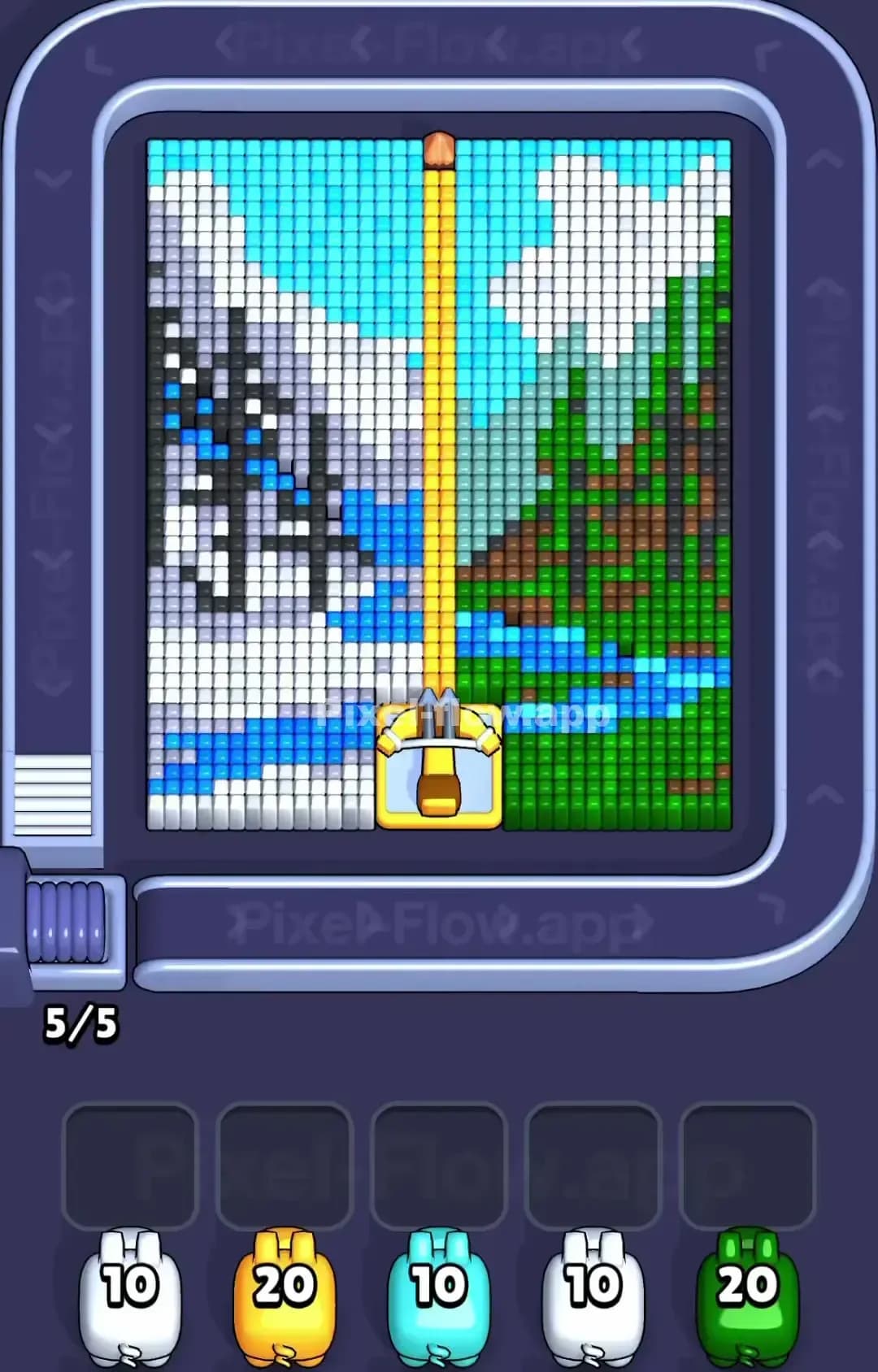 Pixel Flow Level 1572 Screenshot