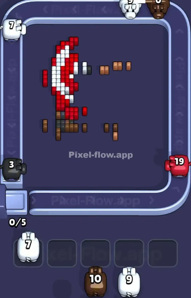 Pixel Flow Level 1511 Solution 3