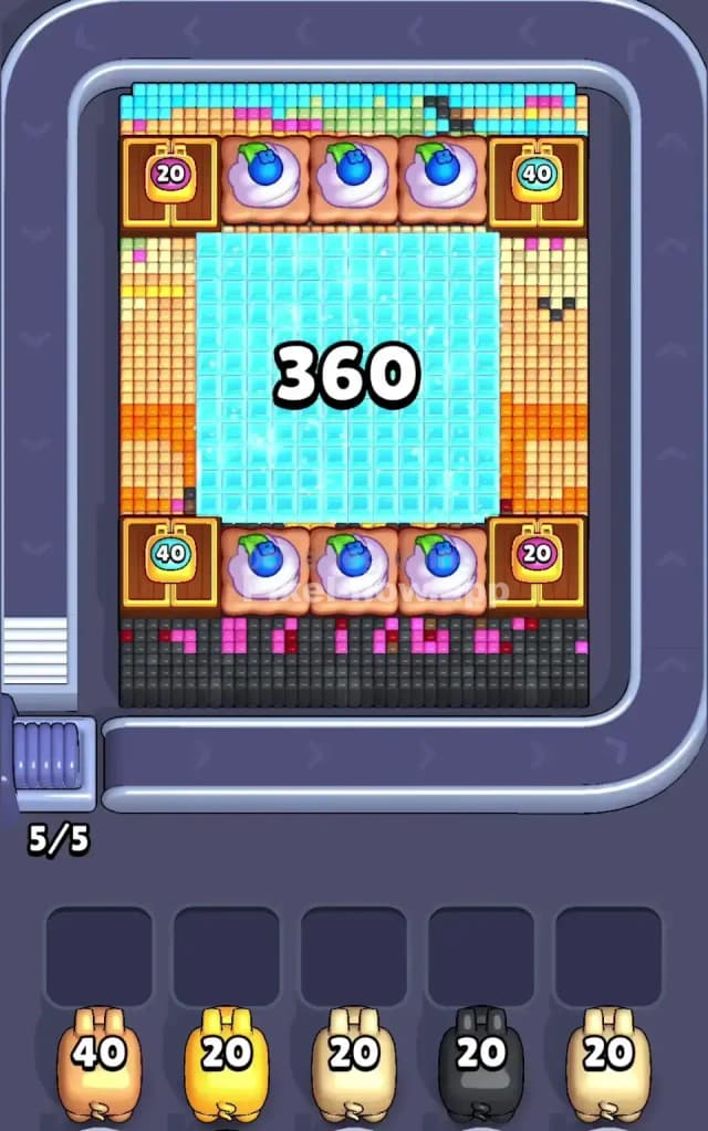 Pixel Flow Level 551 Gameplay