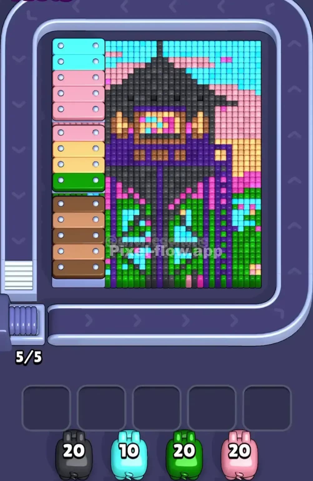 Pixel Flow Level 1664 Screenshot