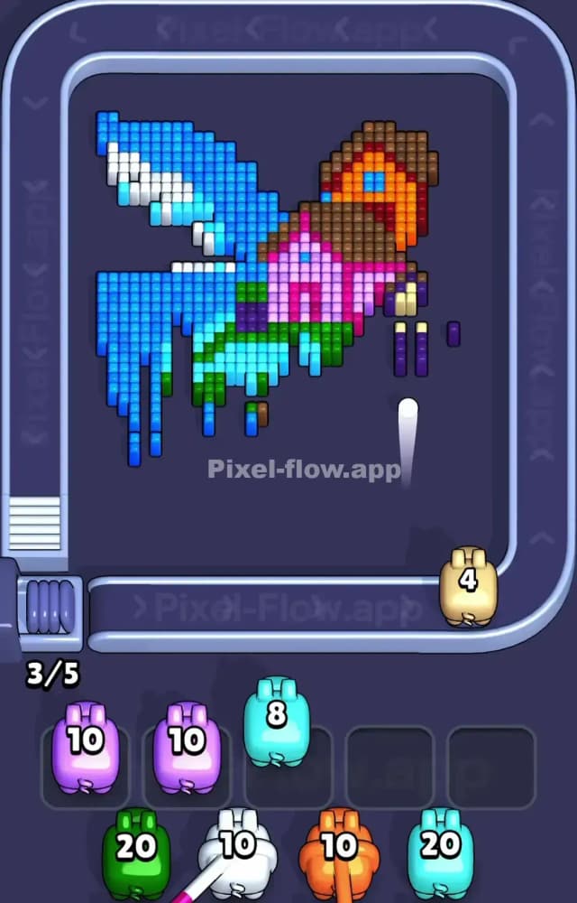 Pixel Flow Level 1412 Solution 2