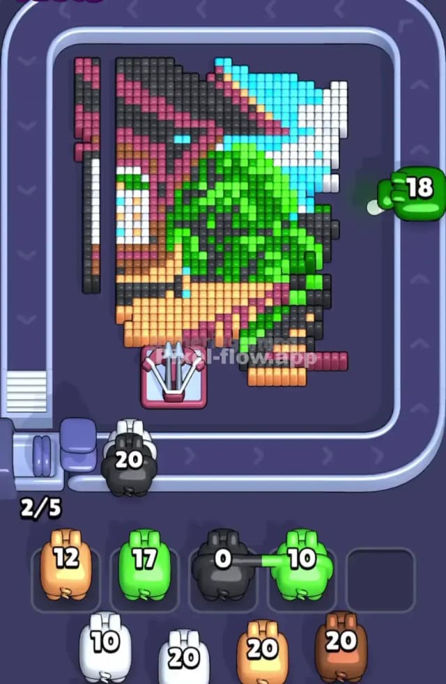 Pixel Flow Level 1826 Solution 1