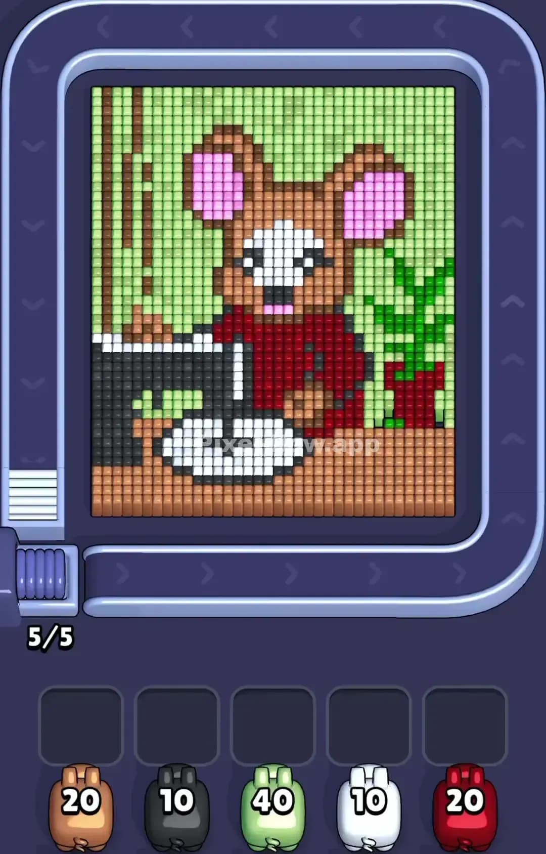 Pixel Flow Level 1182 Screenshot