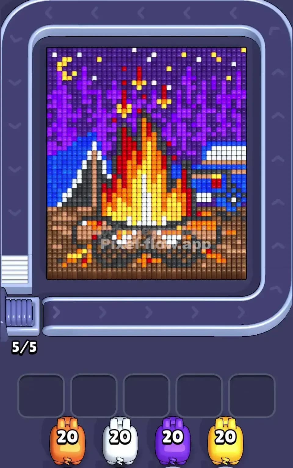 Pixel Flow Level 784 Screenshot