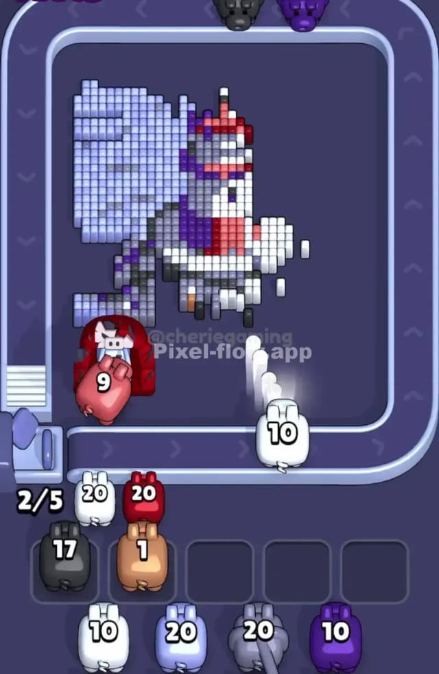 Pixel Flow Level 1794 Solution 2