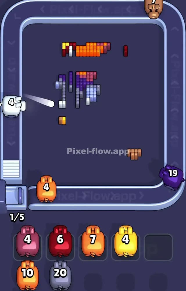 Pixel Flow Level 1565 Solution 3