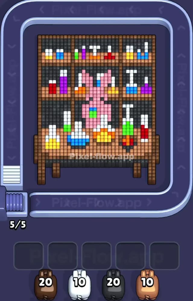 Pixel Flow Level 1438 Gameplay