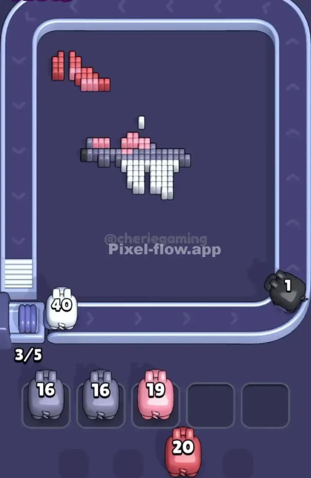 Pixel Flow Level 1681 Solution 3