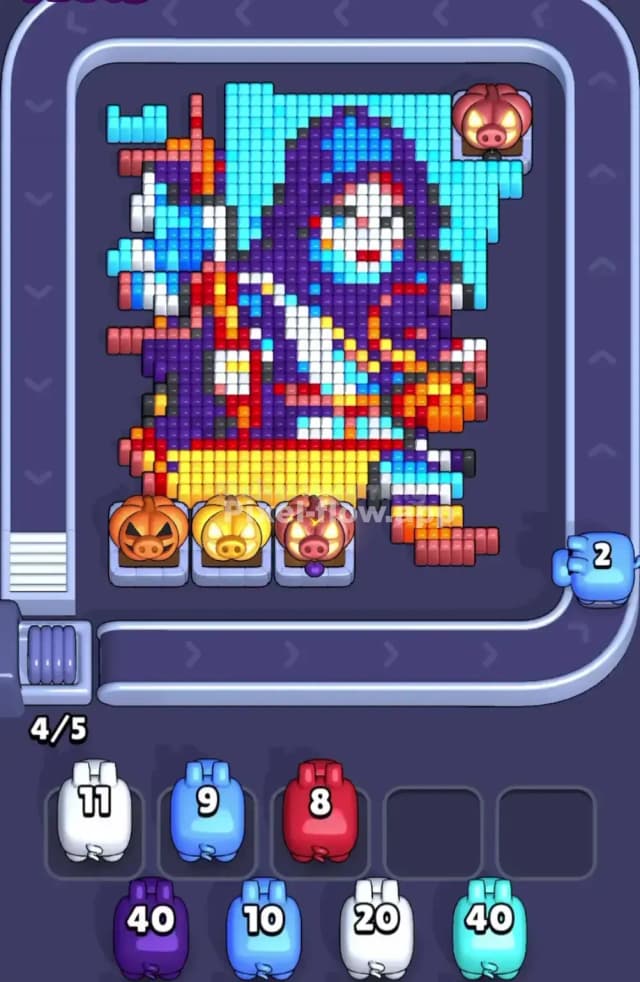 Pixel Flow Level 1827 Solution 1