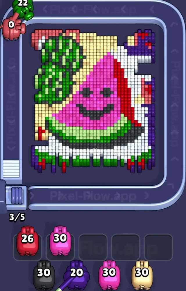 Pixel Flow Level 1515 Solution 1
