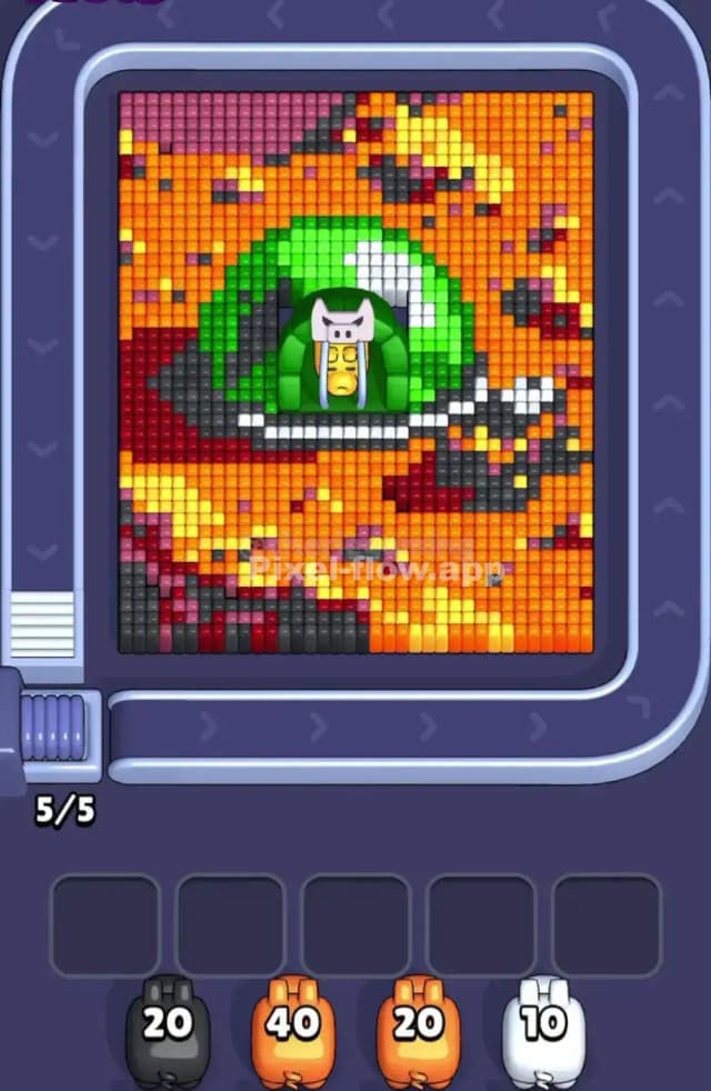 Pixel Flow Level 1795 Gameplay