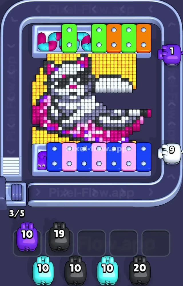 Pixel Flow Level 1403 Solution 1