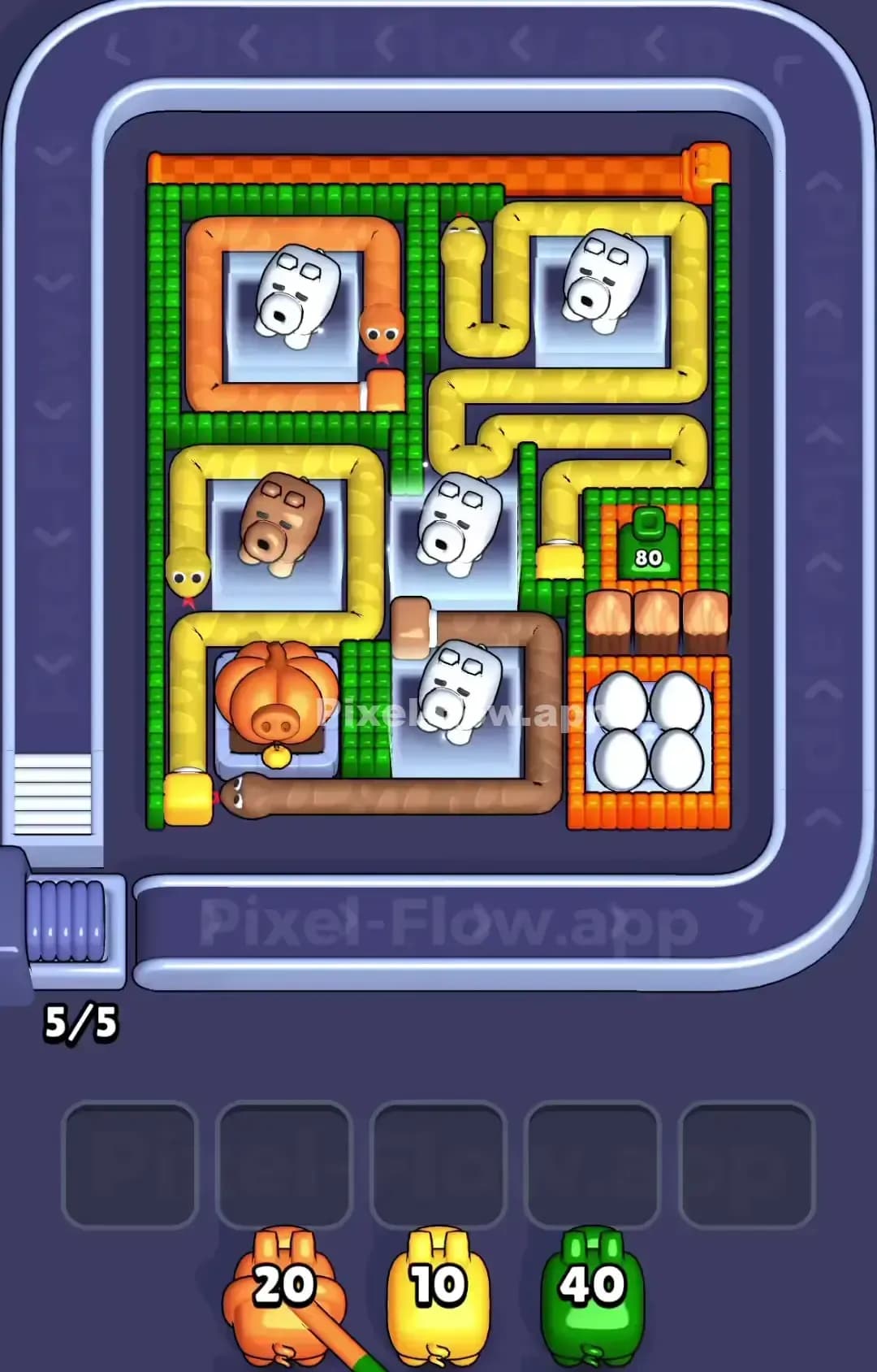 Pixel Flow Level 1051 Screenshot