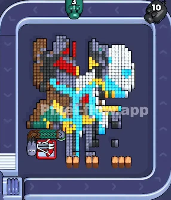 Pixel Flow Level 1881 Solution 2