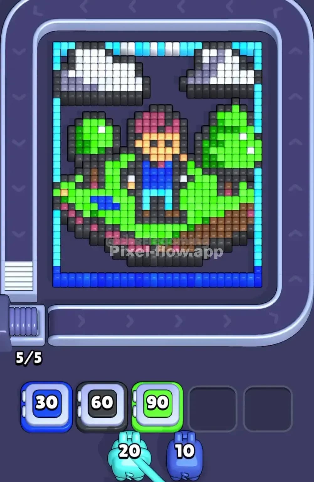 Pixel Flow Level 1801 Screenshot