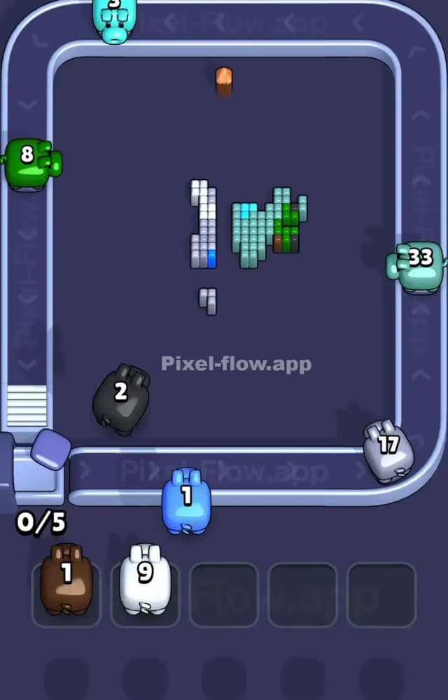 Pixel Flow Level 1572 Solution 3