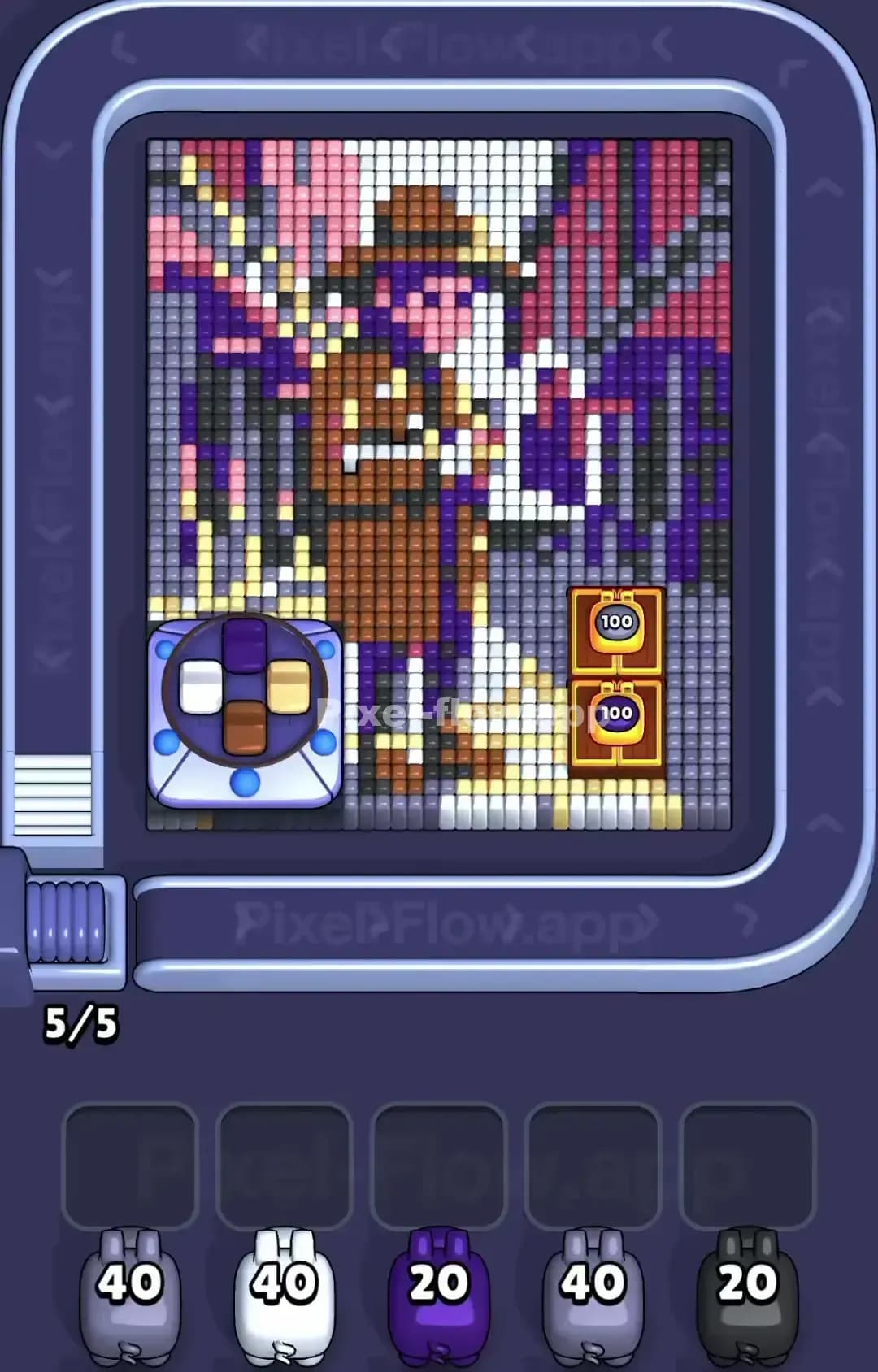 Pixel Flow Level 1525 Screenshot