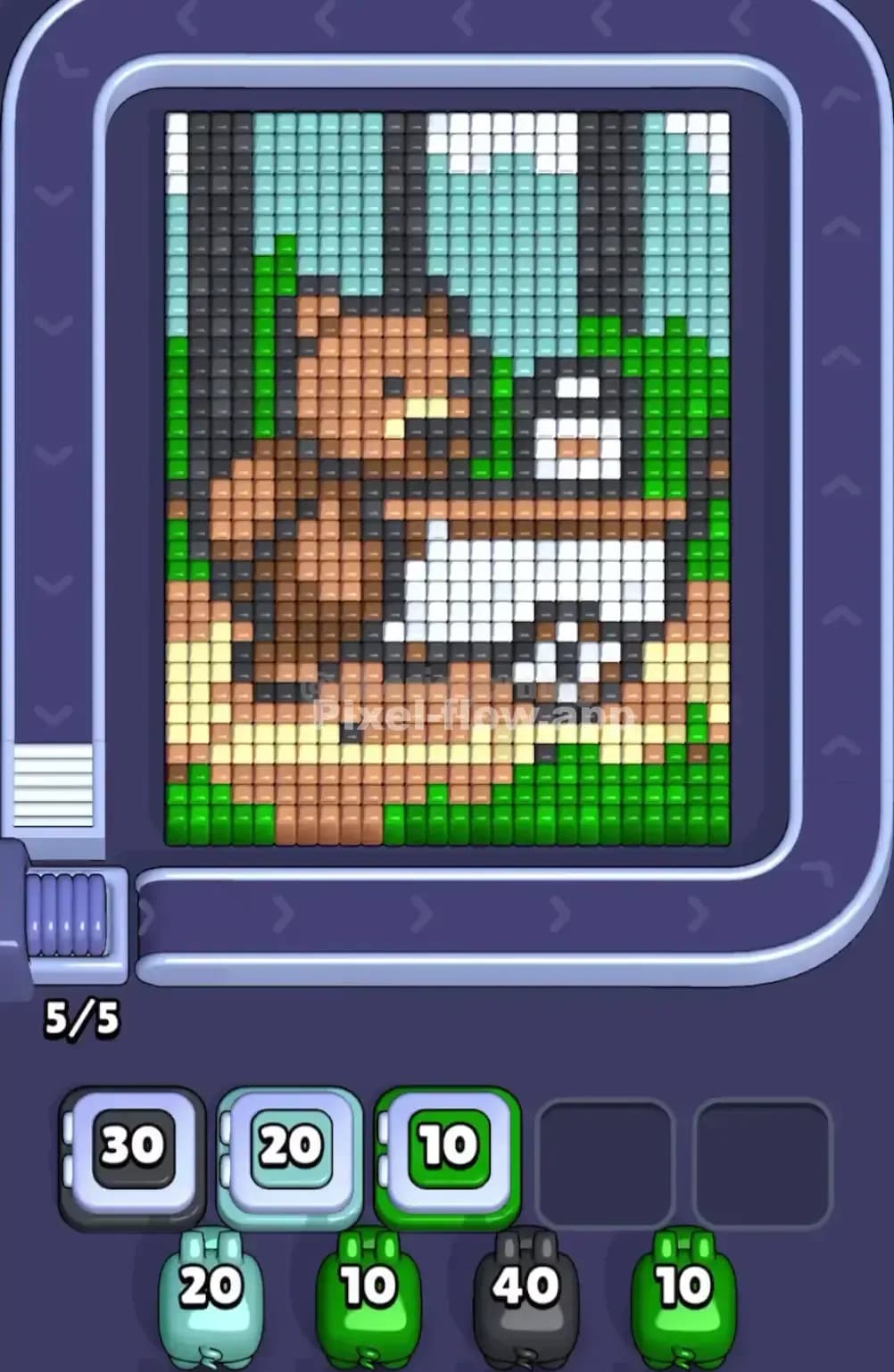 Pixel Flow Level 1821 Screenshot