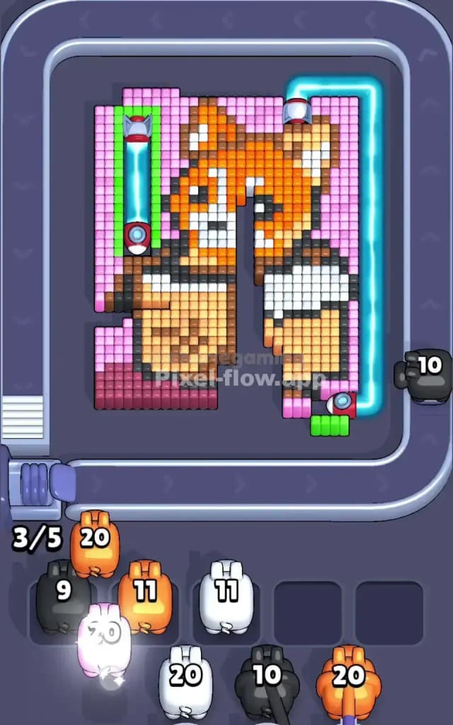 Pixel Flow Level 503 Solution 1