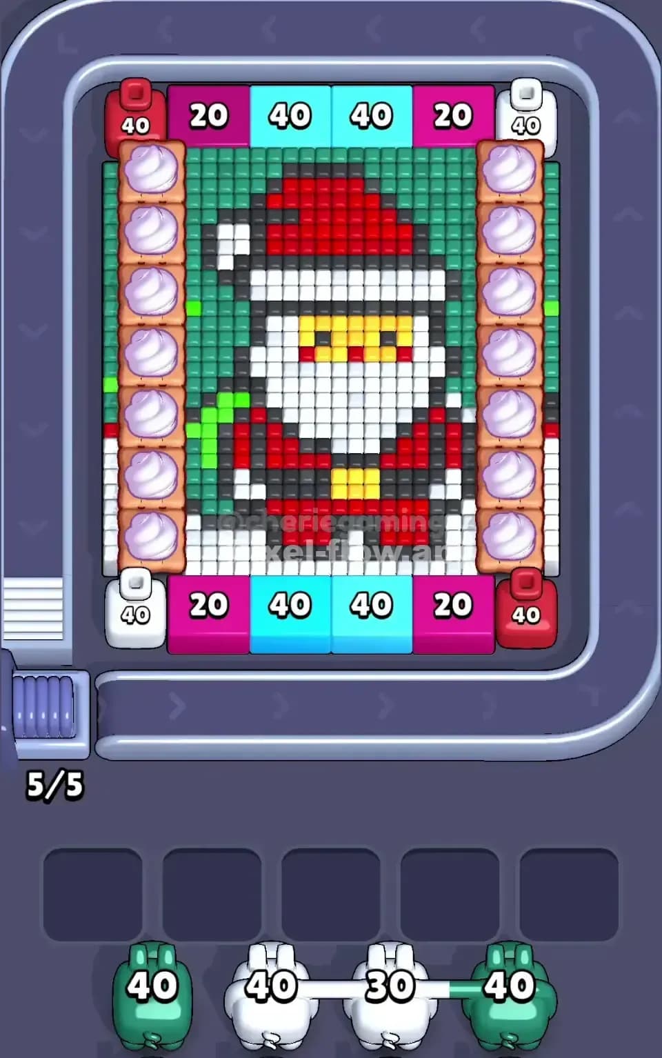 Pixel Flow Level 491 Screenshot