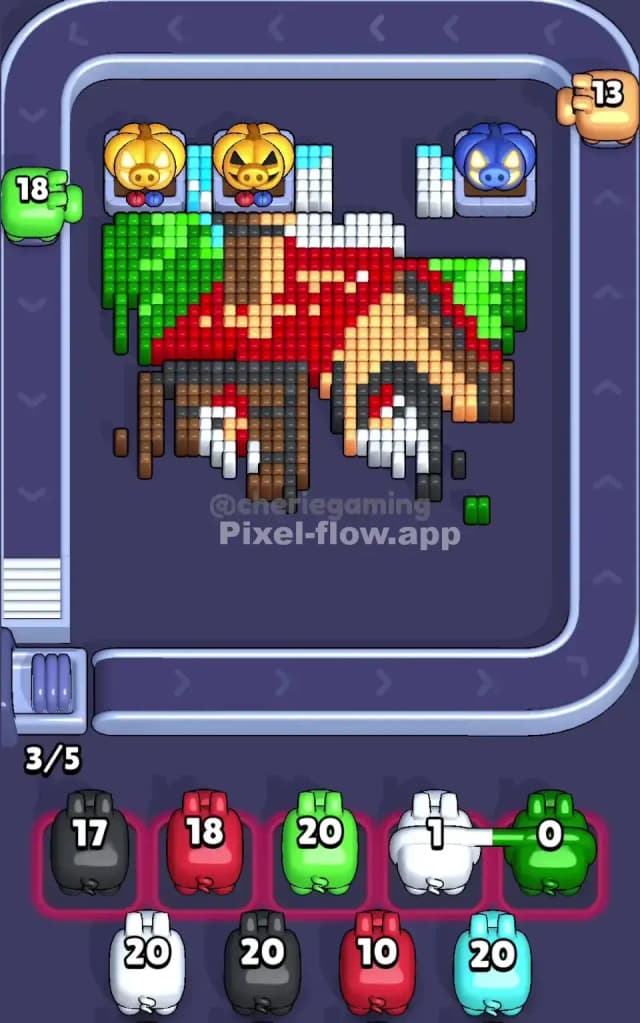Pixel Flow Level 780 Solution 2