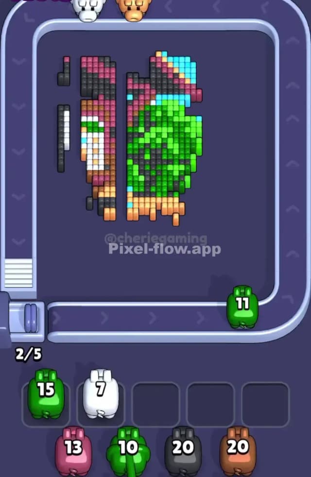 Pixel Flow Level 1826 Solution 2
