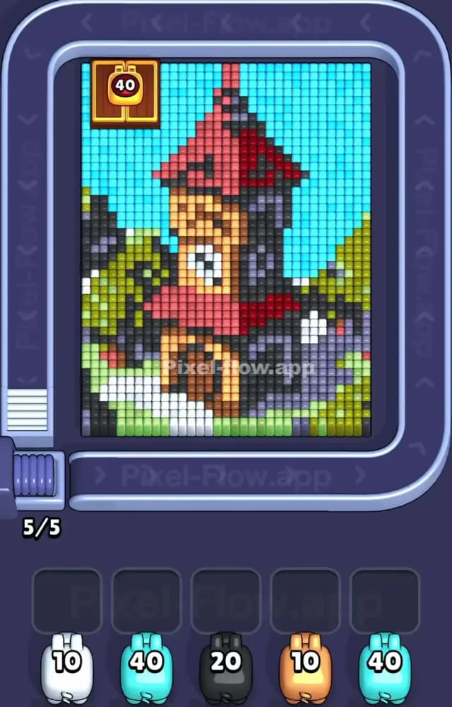 Pixel Flow Level 1509 Gameplay