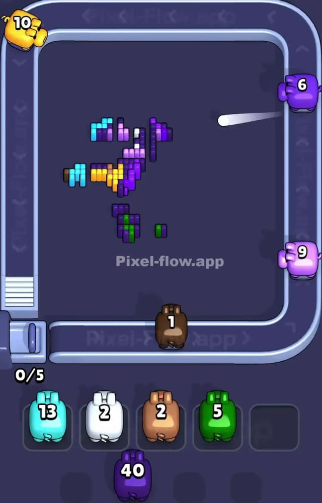 Pixel Flow Level 1522 Solution 3