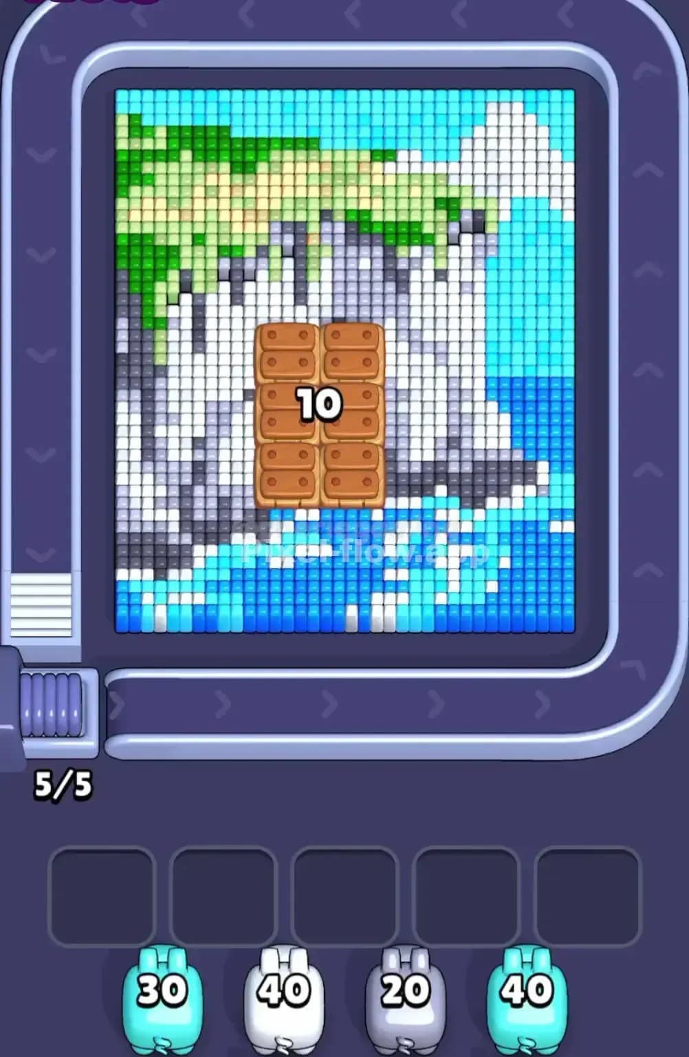 Pixel Flow Level 1668 Screenshot