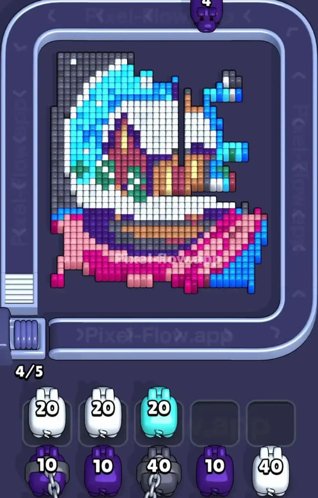 Pixel Flow Level 1570 Solution 1