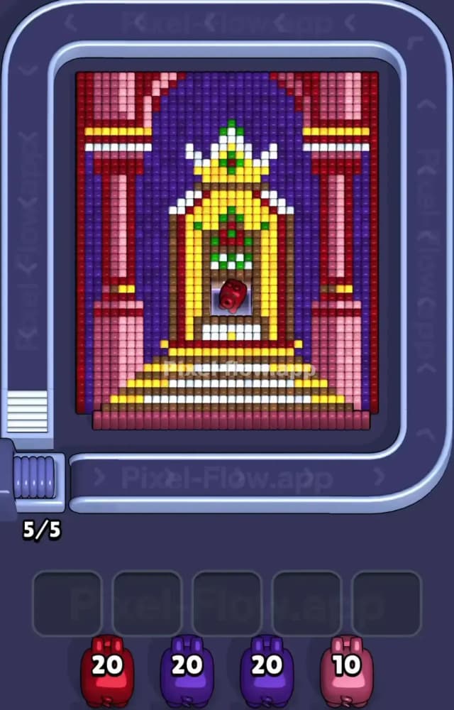 Pixel Flow Level 1547 Gameplay
