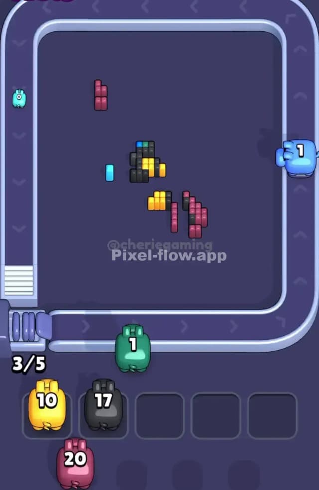 Pixel Flow Level 1884 Solution 3