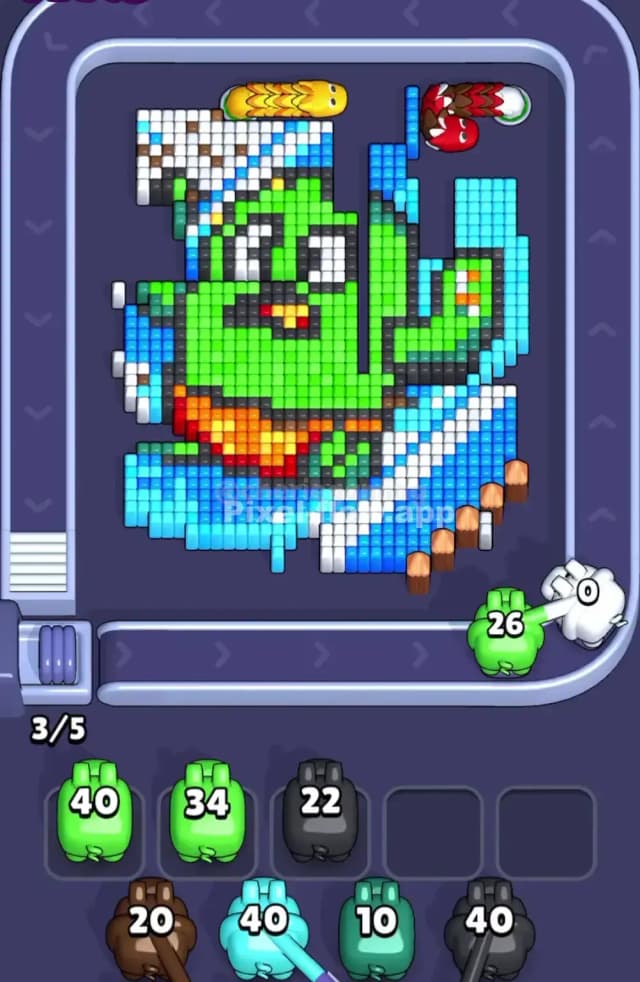 Pixel Flow Level 1828 Solution 1