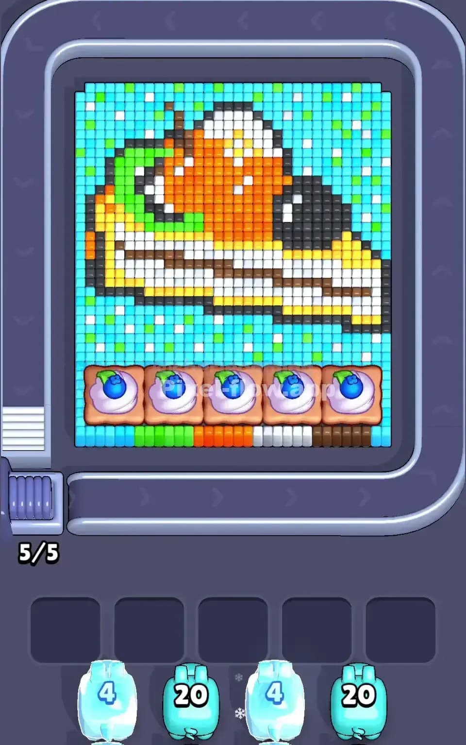 Pixel Flow Level 418 Screenshot