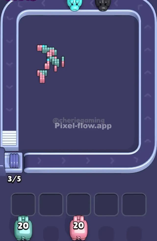 Pixel Flow Level 1663 Solution 3