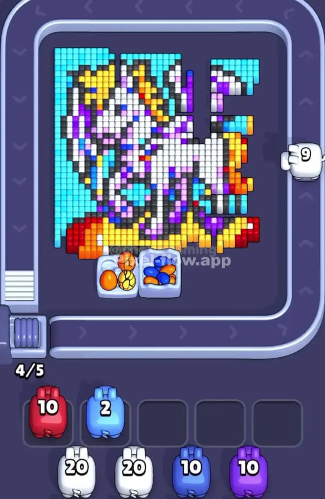 Pixel Flow Level 1857 Solution 1