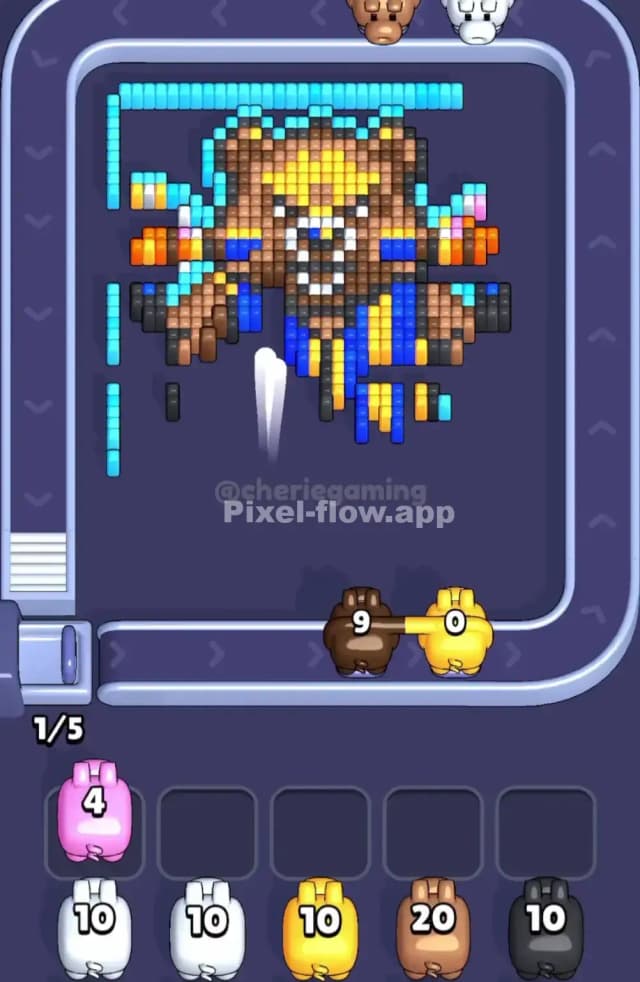 Pixel Flow Level 1907 Solution 2
