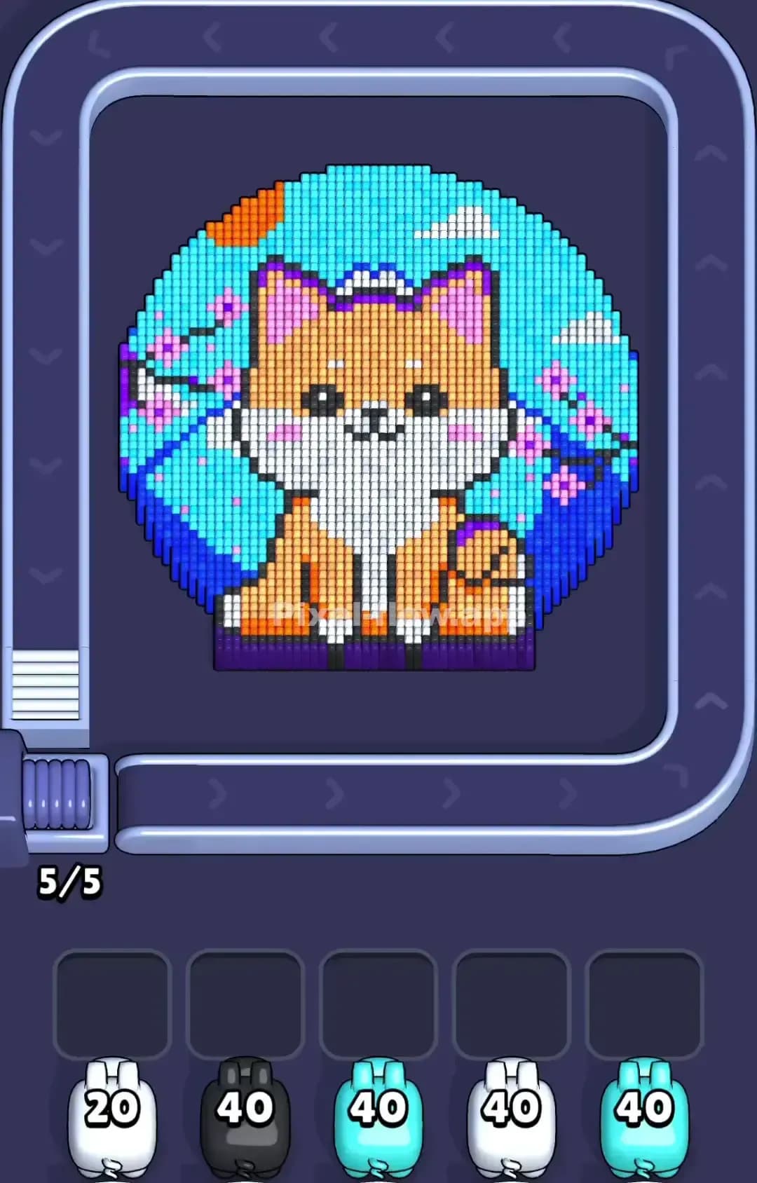 Pixel Flow Level 1028 Screenshot