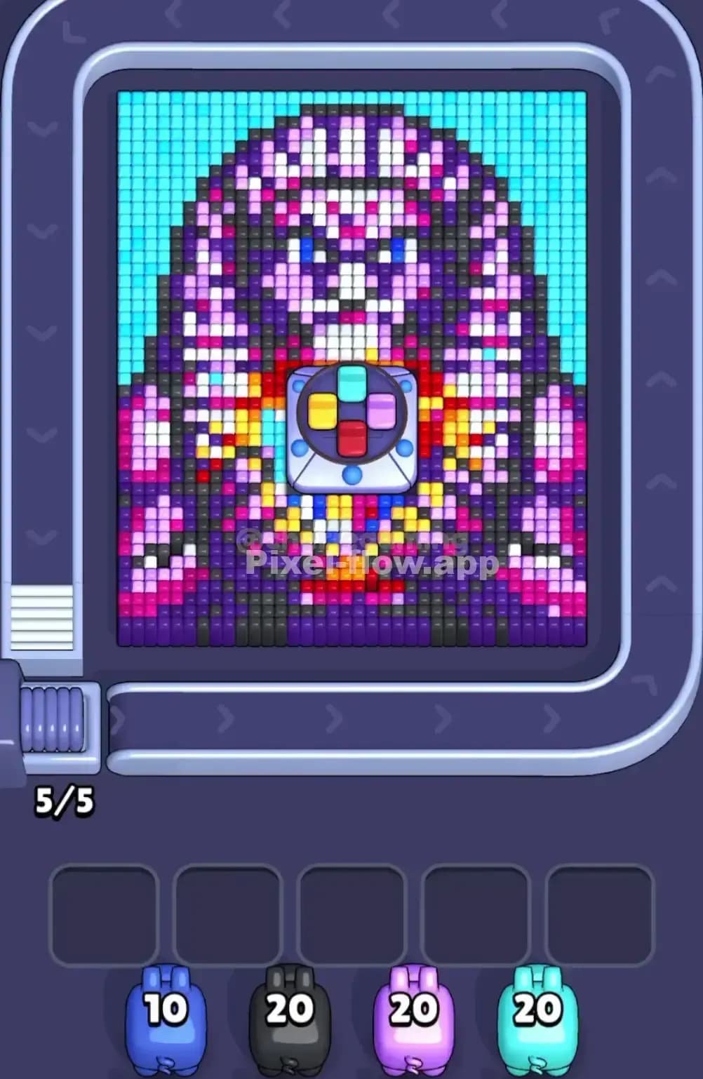 Pixel Flow Level 1869 Screenshot