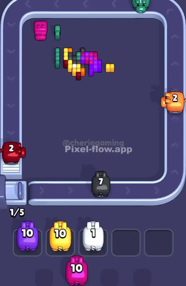 Pixel Flow Level 1804 Solution 3