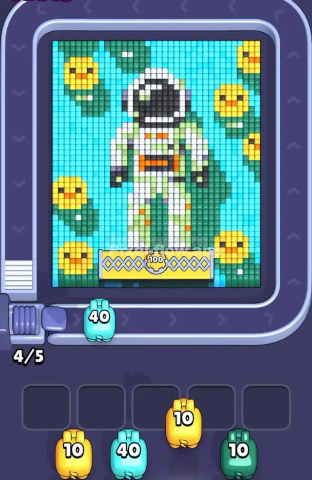 Pixel Flow Level 1661 Gameplay