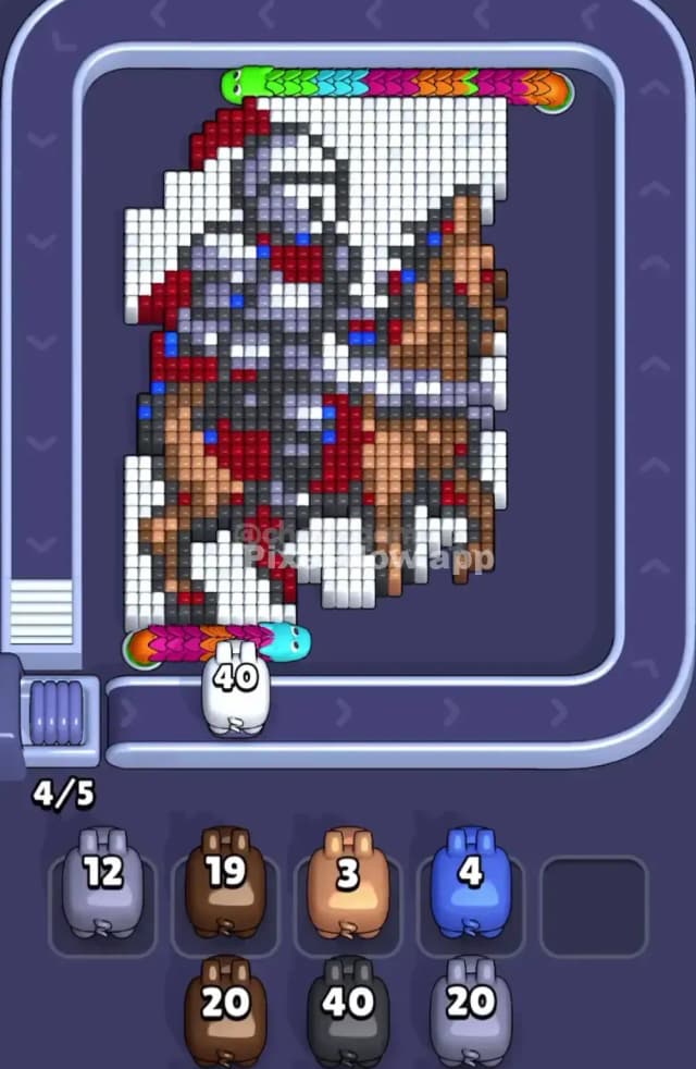 Pixel Flow Level 1814 Solution 1