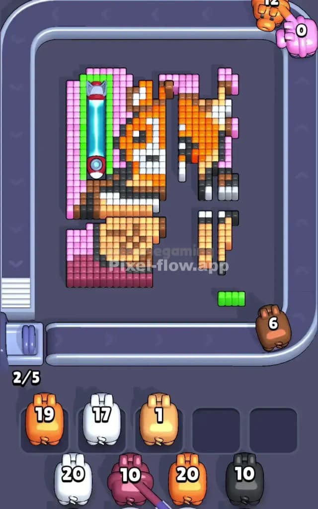 Pixel Flow Level 503 Solution 2