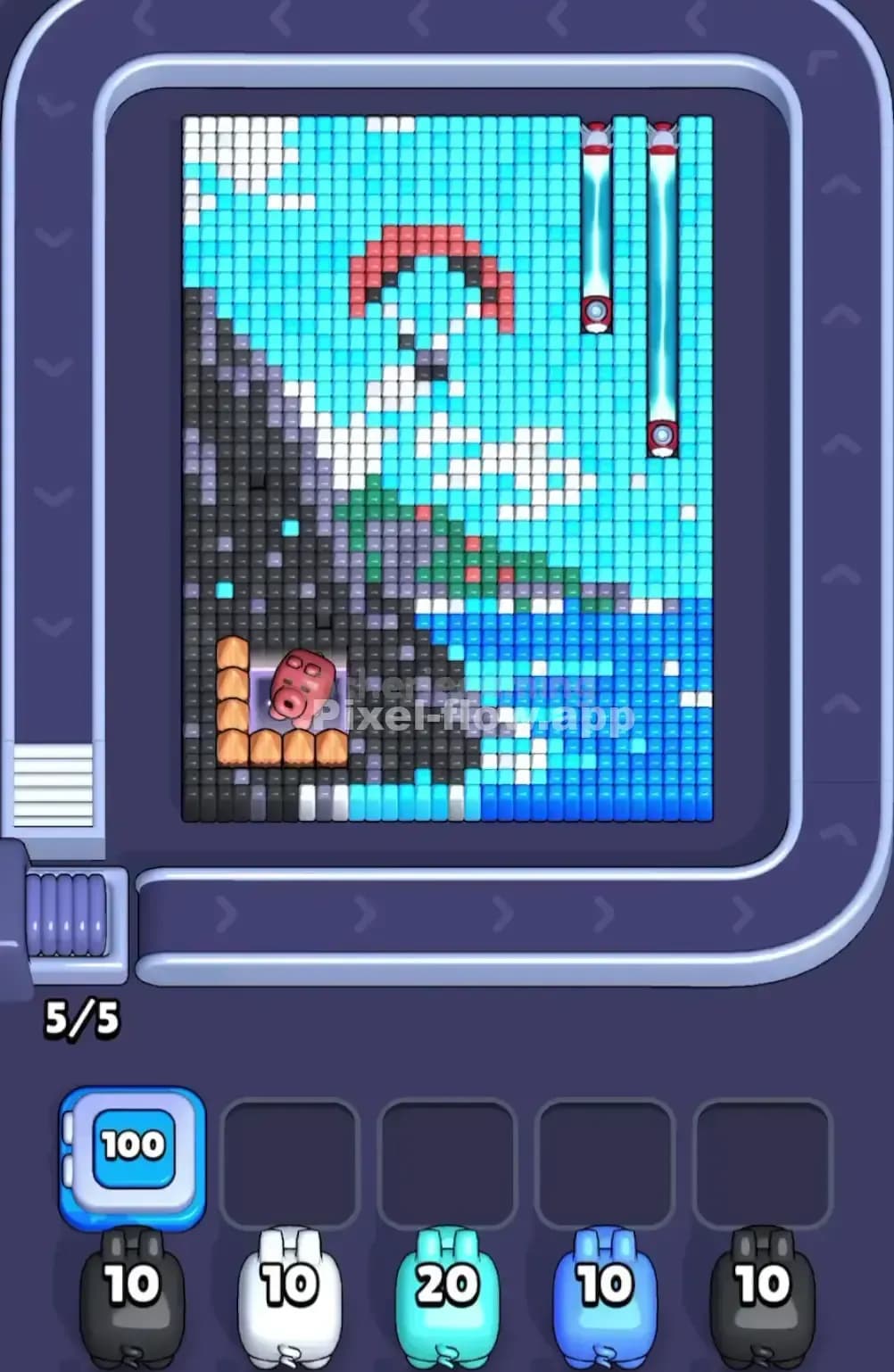 Pixel Flow Level 1868 Screenshot