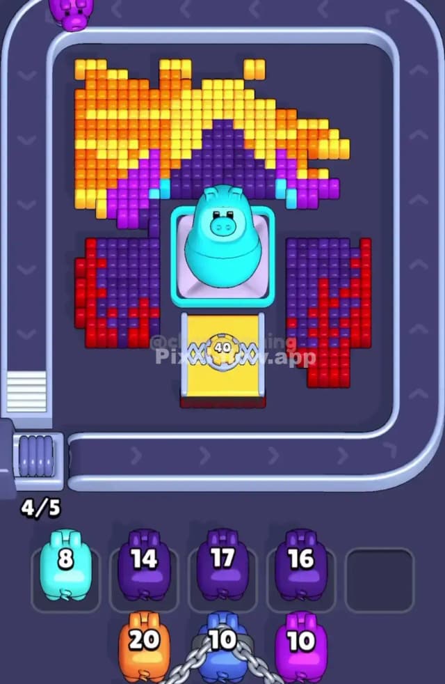 Pixel Flow Level 1902 Solution 1
