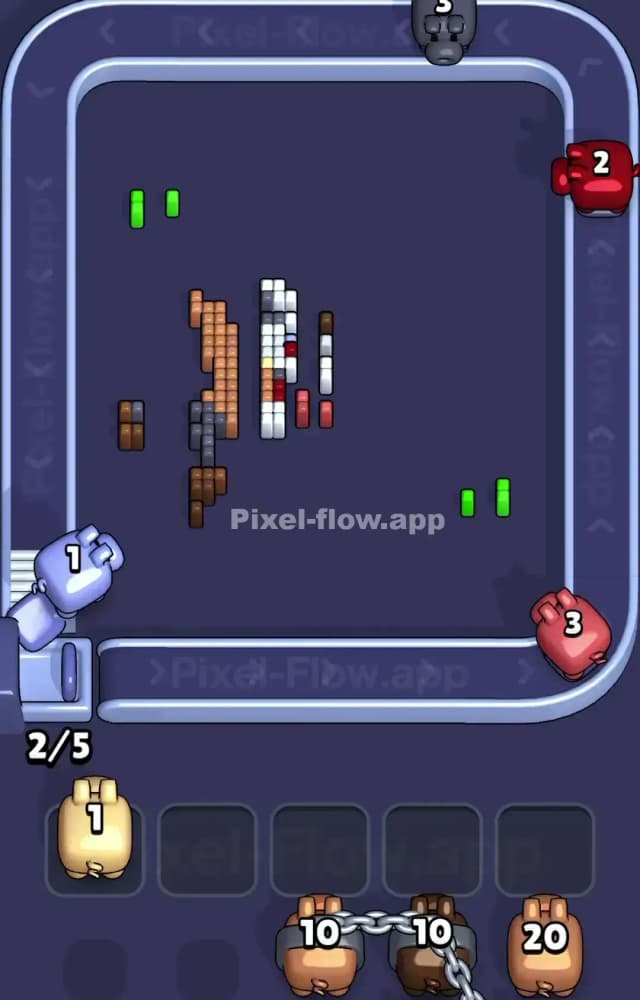 Pixel Flow Level 1503 Solution 3